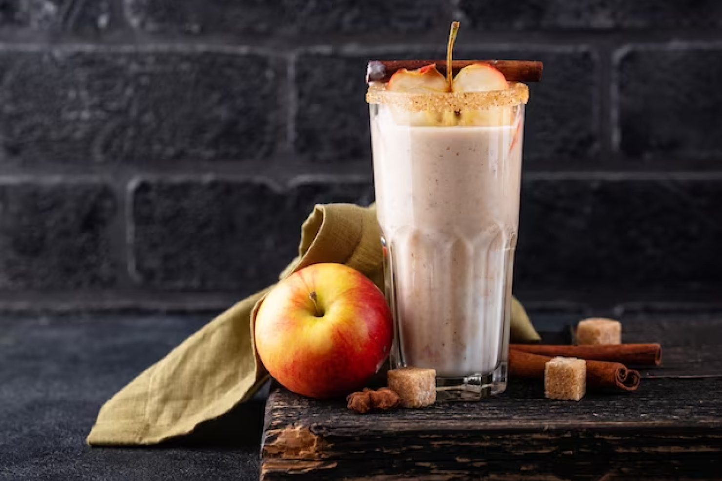 apple shake calories